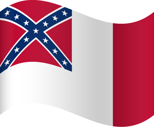 Vector flag of the Confederate States of America - Waving Vector flag of the Confederate States of America - Waving